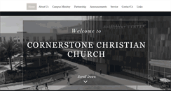 Desktop Screenshot of cornerstonetampa.org